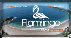 Desktop Screenshot of flamingobeachrealty.com